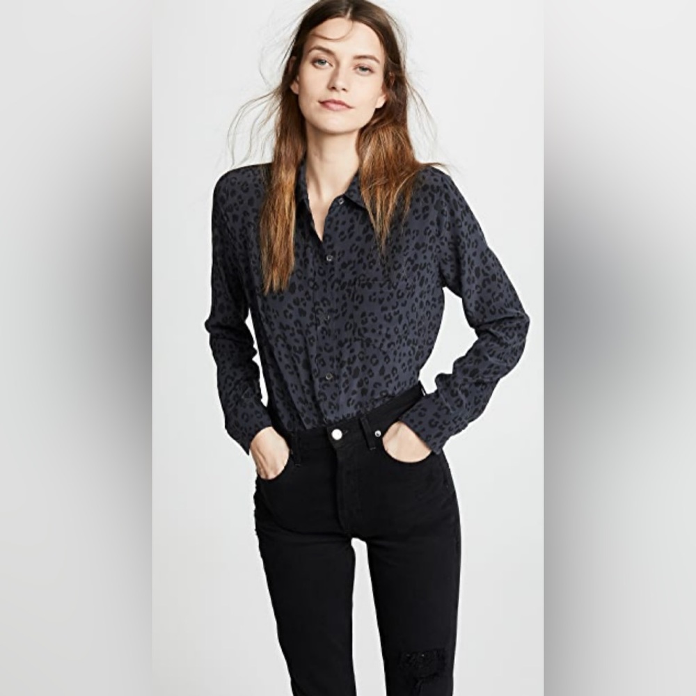 Rails Kellan Animal Leopard Print Pajama Style To… - image 4